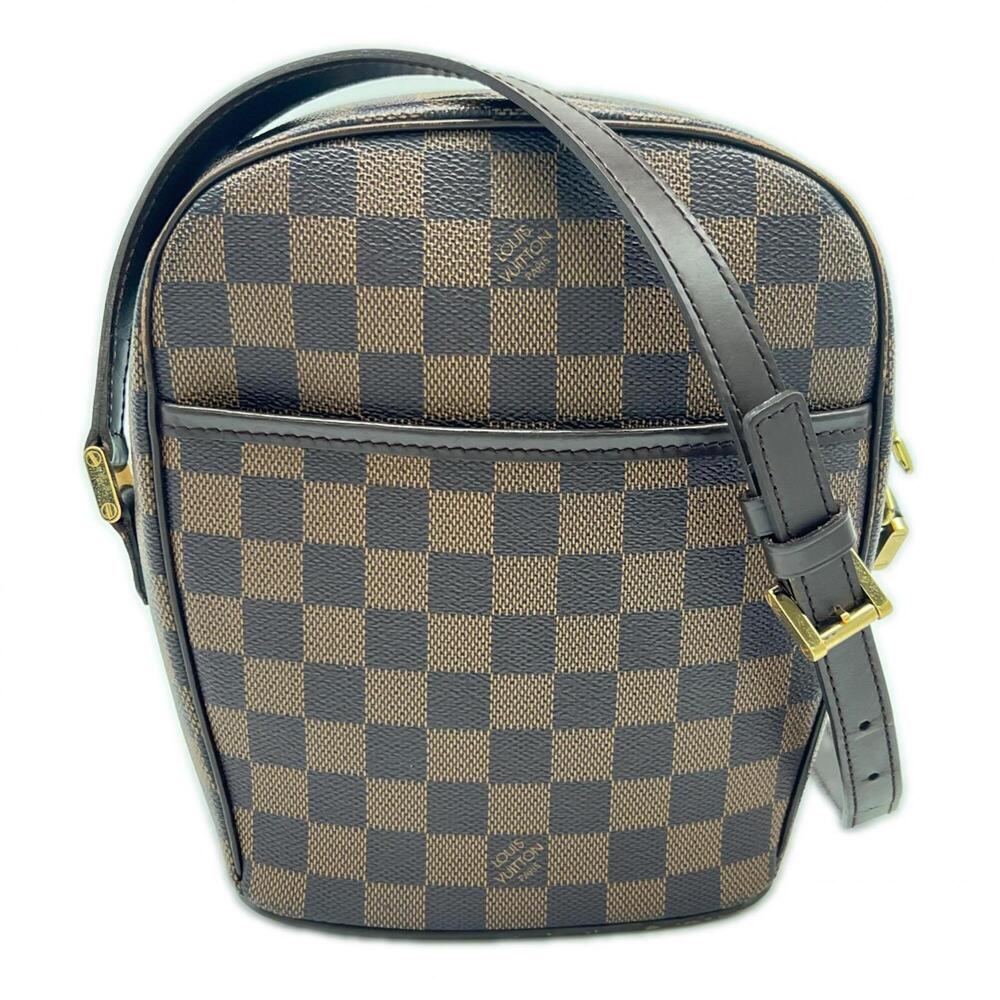 LOUIS VUITTON Brown Damier Leather Shoulder Bag